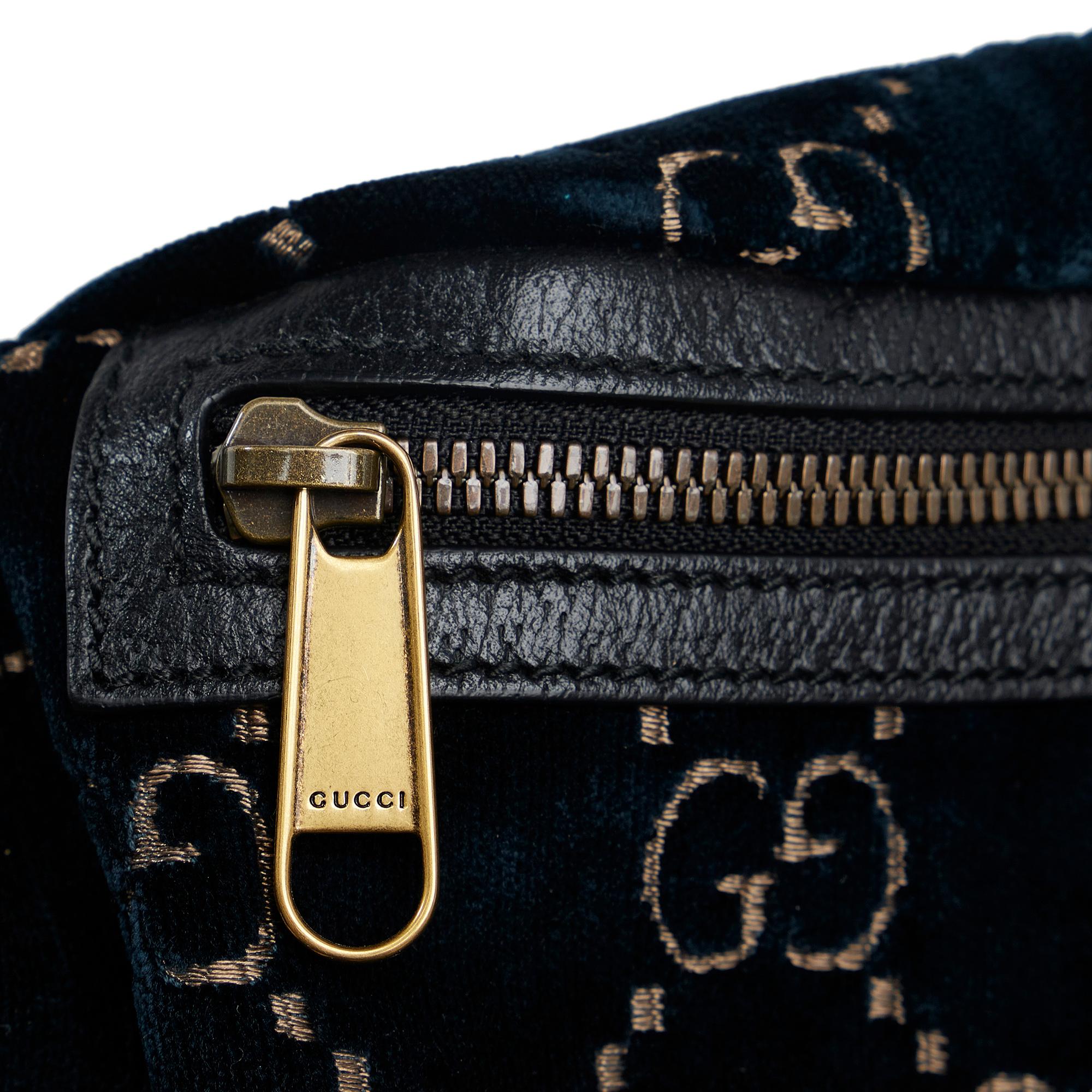 Gucci GG Velvet Ophidia Belt Bag (SHG-SZqQoe)