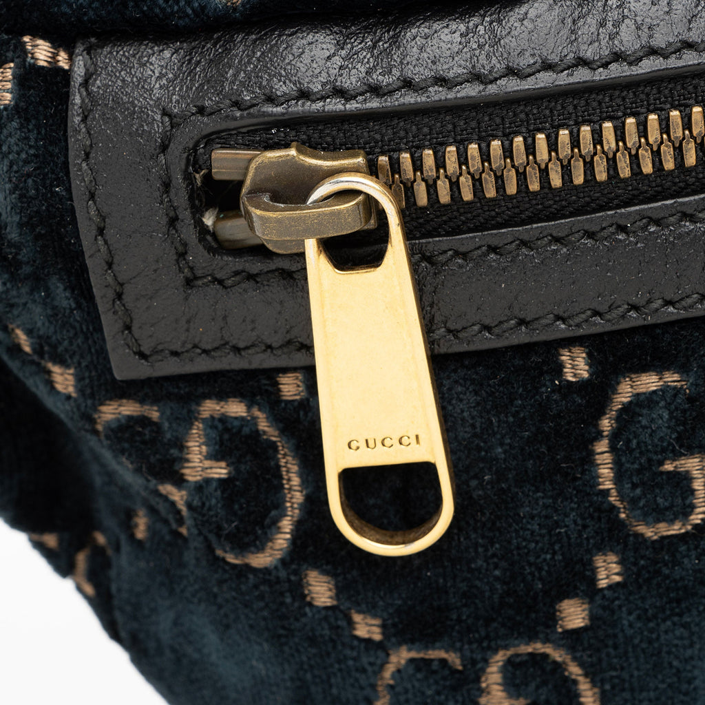 Gucci GG Velvet Ophidia Belt Bag