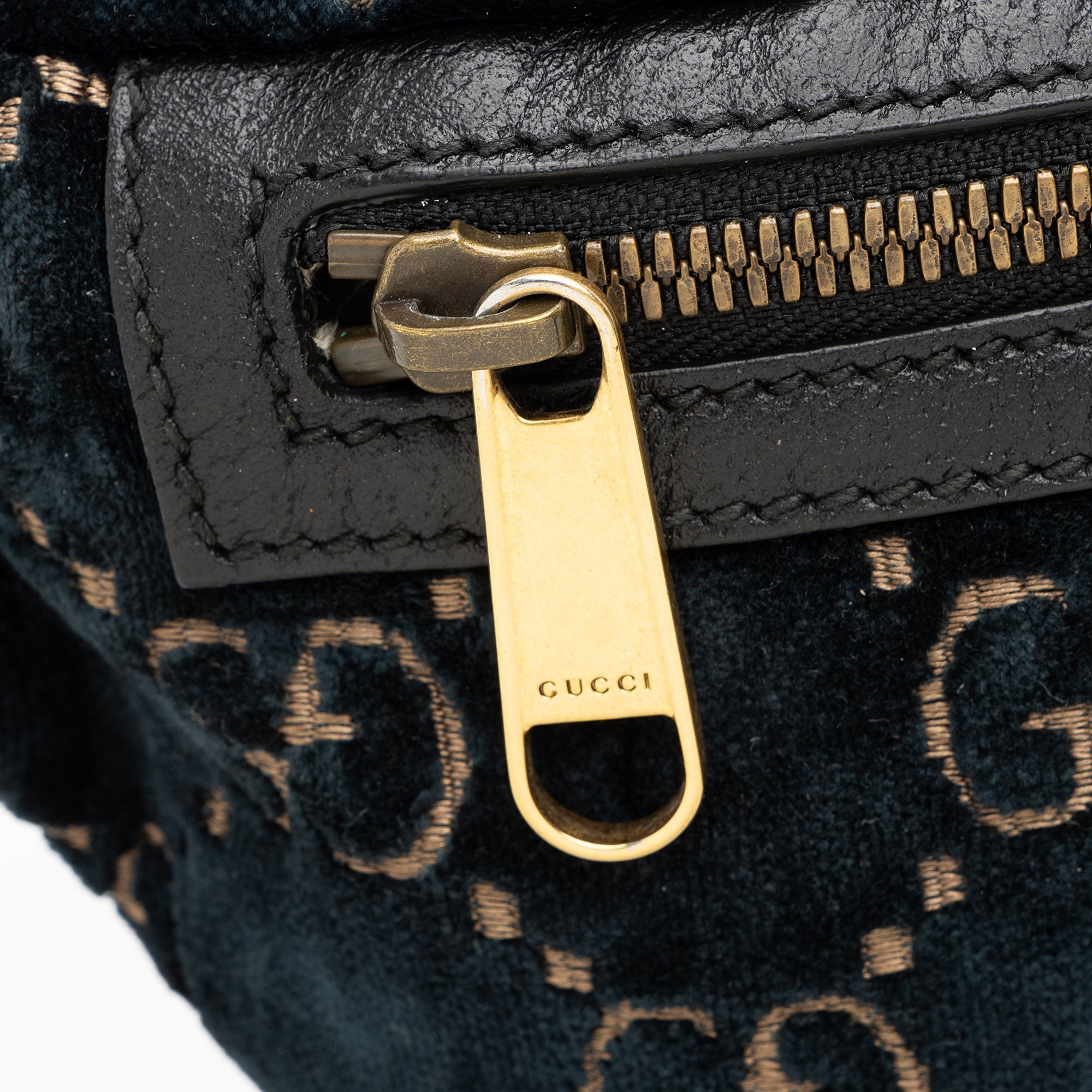 Gucci GG Velvet Ophidia Belt Bag