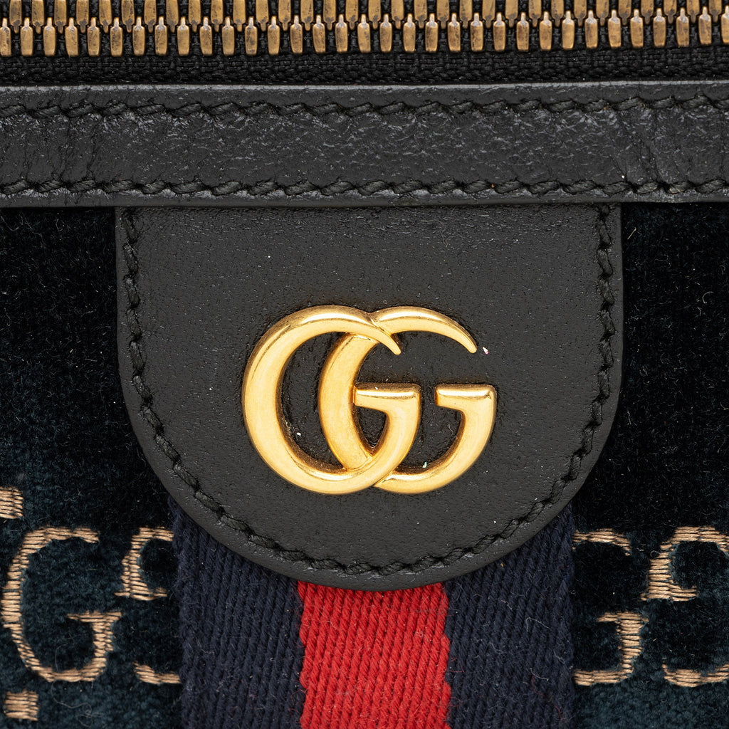 Gucci GG Velvet Ophidia Belt Bag