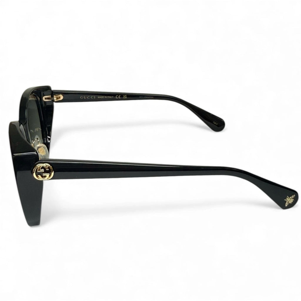 GUCCI GG0369S 001 CAT EYE BEE SUNGLASSES