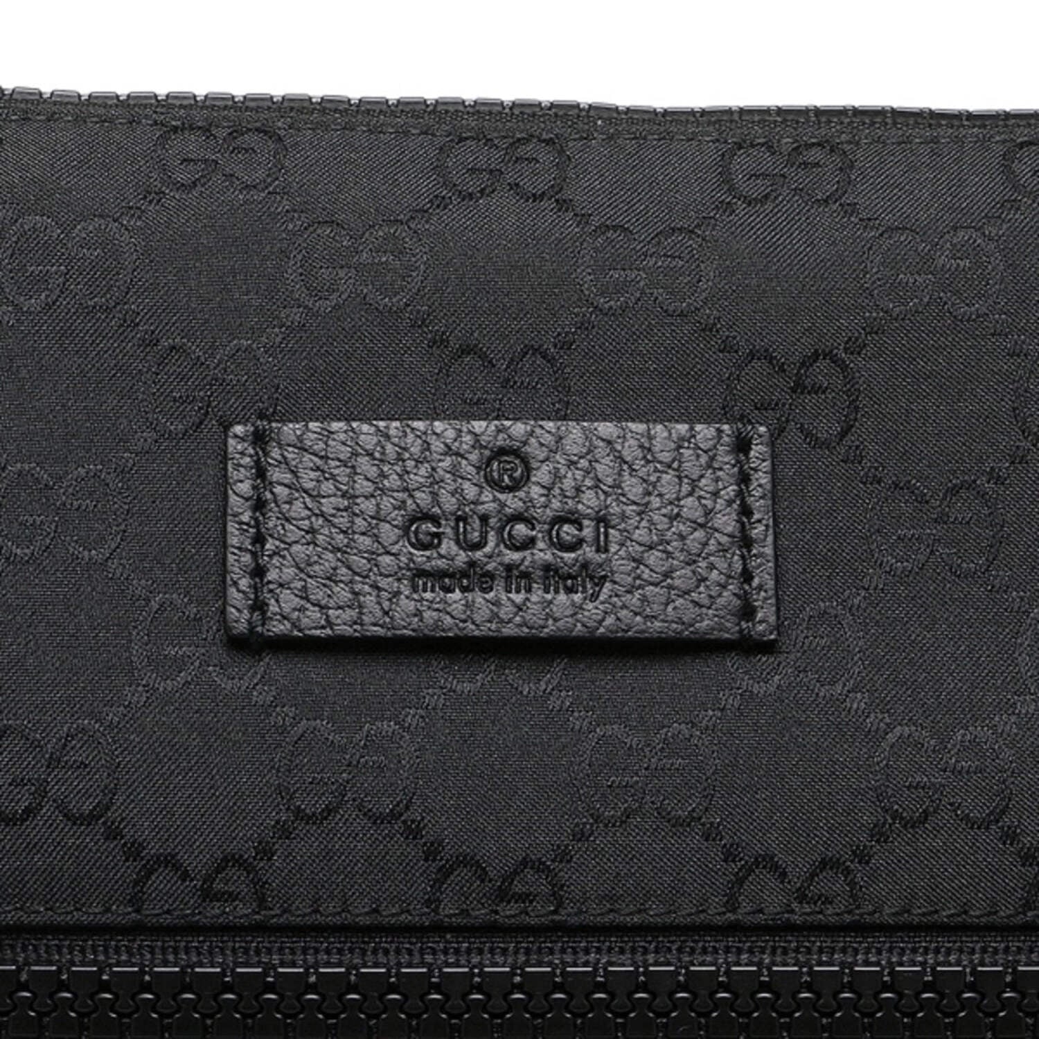 GUCCI VINTAGE GG GUCCISSIMA CANVAS MESSENGER BAG