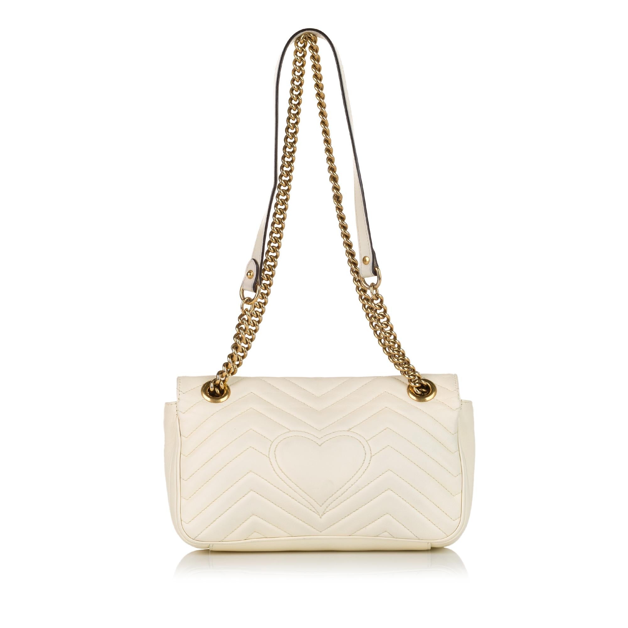 Gucci Gg Marmont Matelasse Crossbody (SHG-34357)