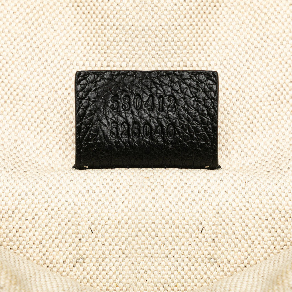 Gucci Grained Calfskin Logo Belt Bag