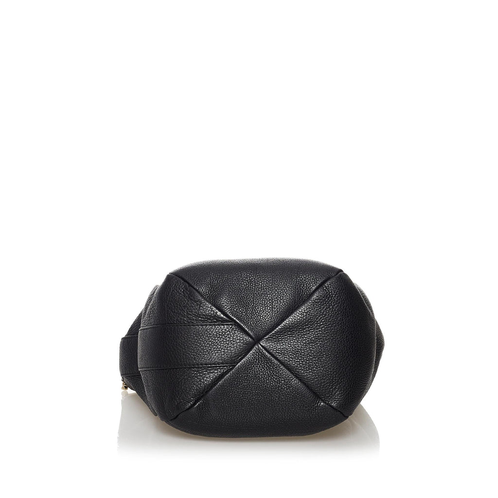 Gucci Greenwich Leather Shoulder Bag (SHG-31409)