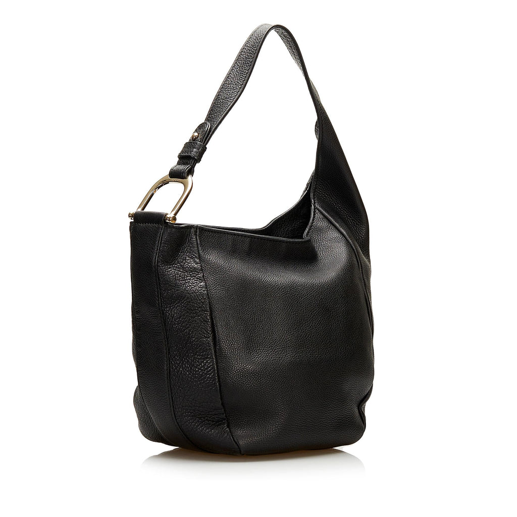 Gucci Greenwich Leather Shoulder Bag (SHG-35268)