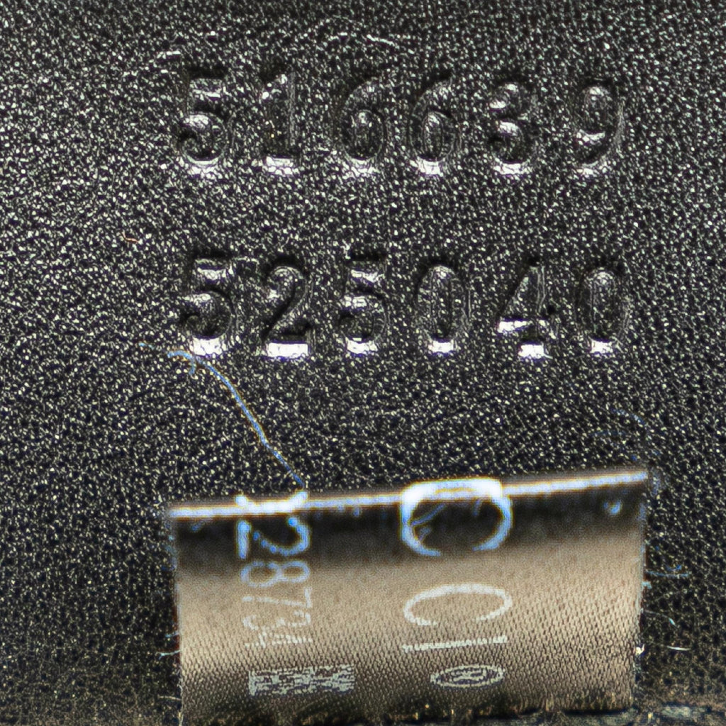 Gucci Gucci Logo Leather Backpack