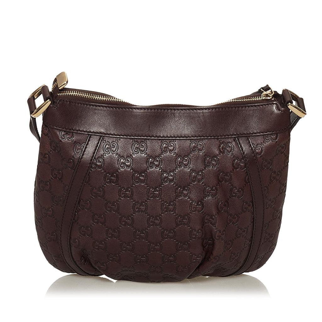 Gucci Guccissima Abbey D-Ring Crossbody Bag (SHG-29618)