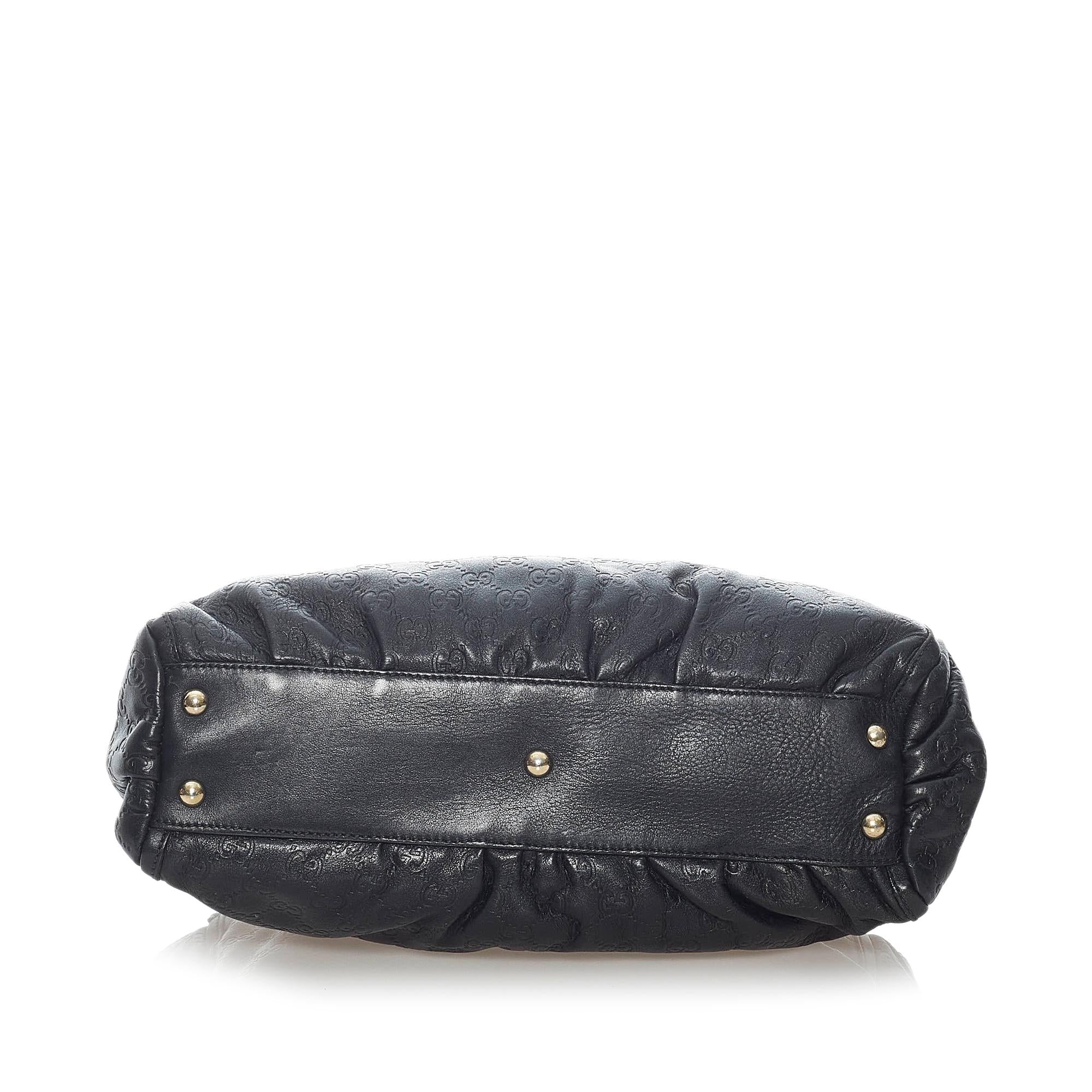 Gucci Guccissima Abbey D-Ring Shoulder Bag (SHG-30662)