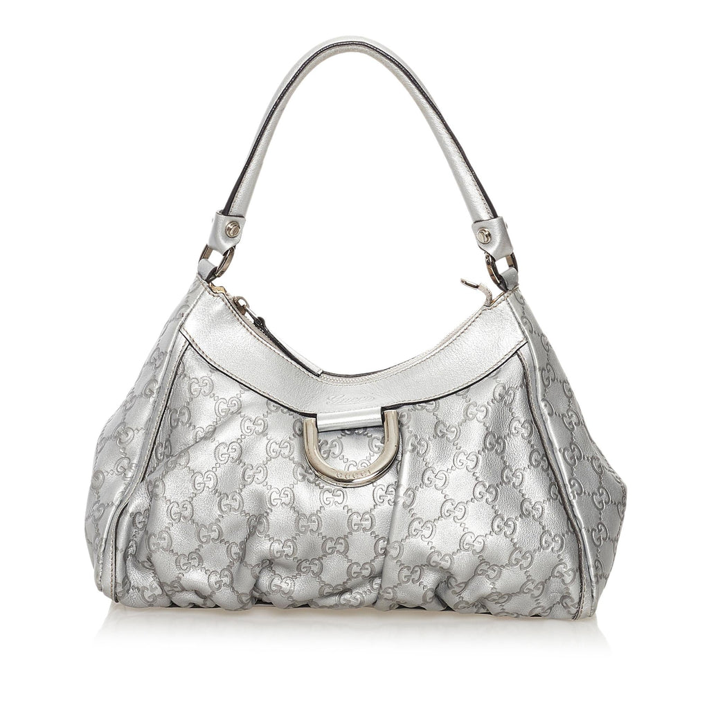 Gucci Guccissima Abbey D-Ring Shoulder Bag (SHG-32826)