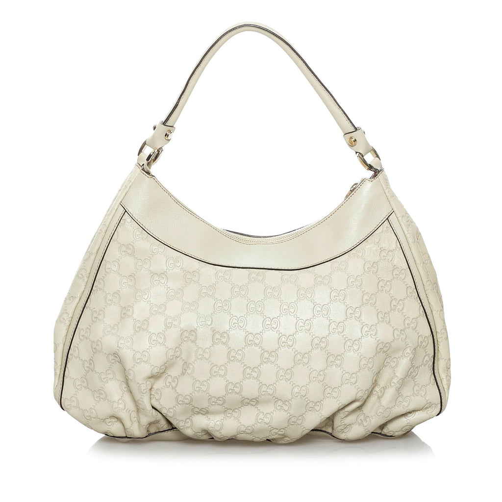 Gucci Guccissima Abbey D-Ring Shoulder Bag (SHG-33700)