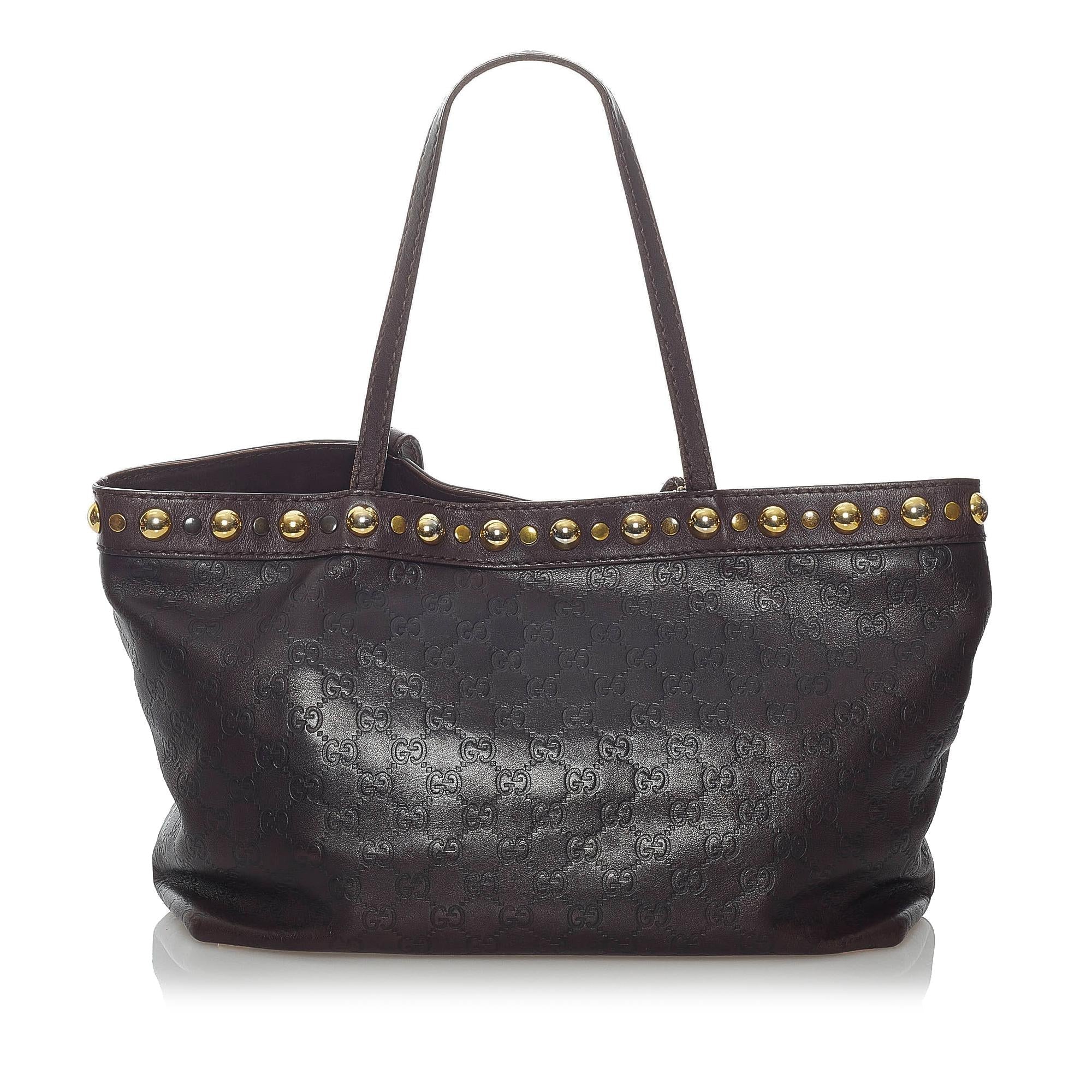 Gucci Guccissima Babouska Tote Bag (SHG-31090)