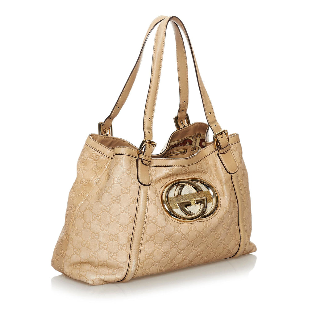 Gucci Guccissima Britt Tote Bag (SHG-30745)