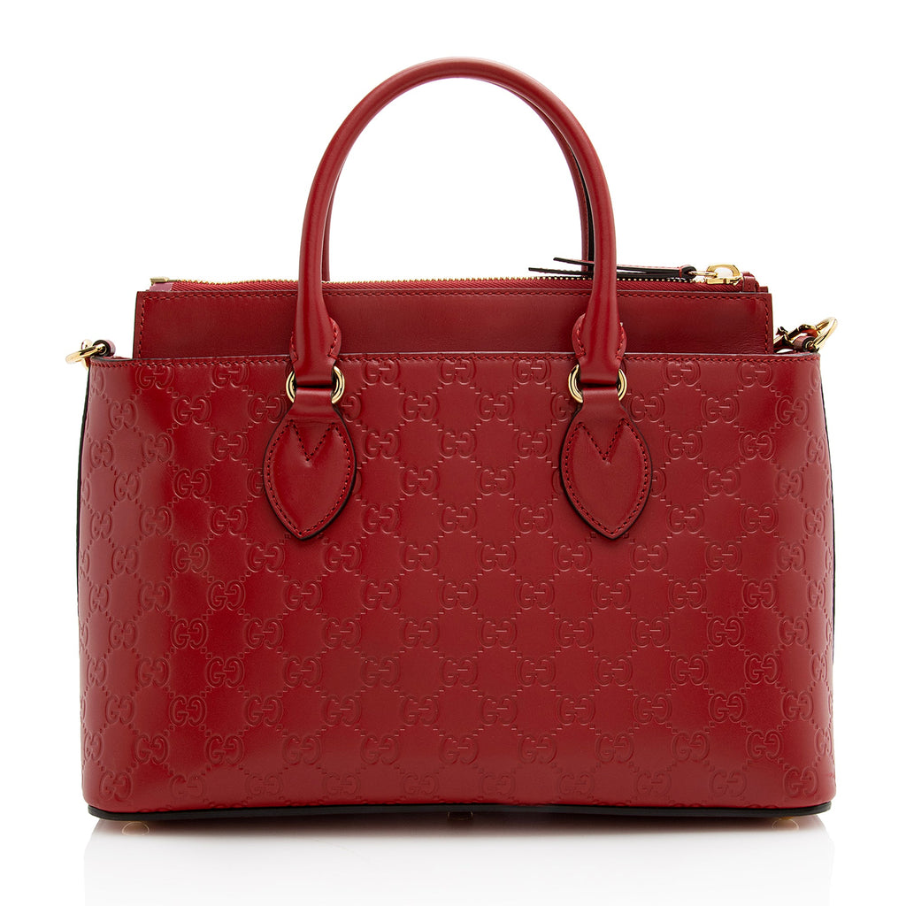 Gucci Guccissima Leather Small Tote (SHF-22853)
