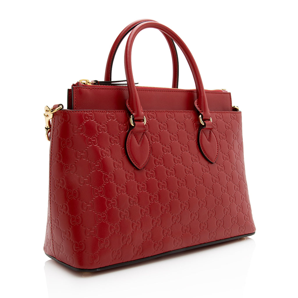 Gucci Guccissima Leather Small Tote (SHF-22853)