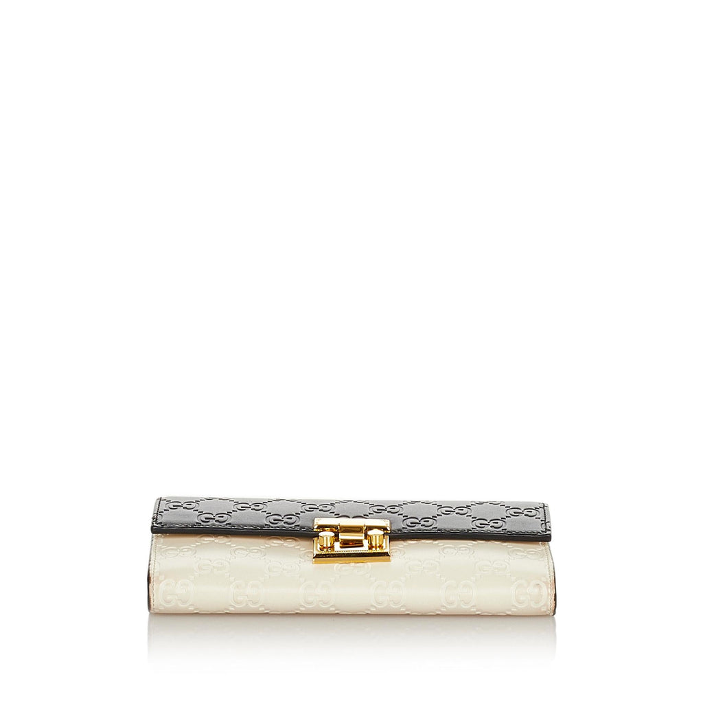 Gucci Guccissima Padlock Shoulder Bag (SHG-31849)