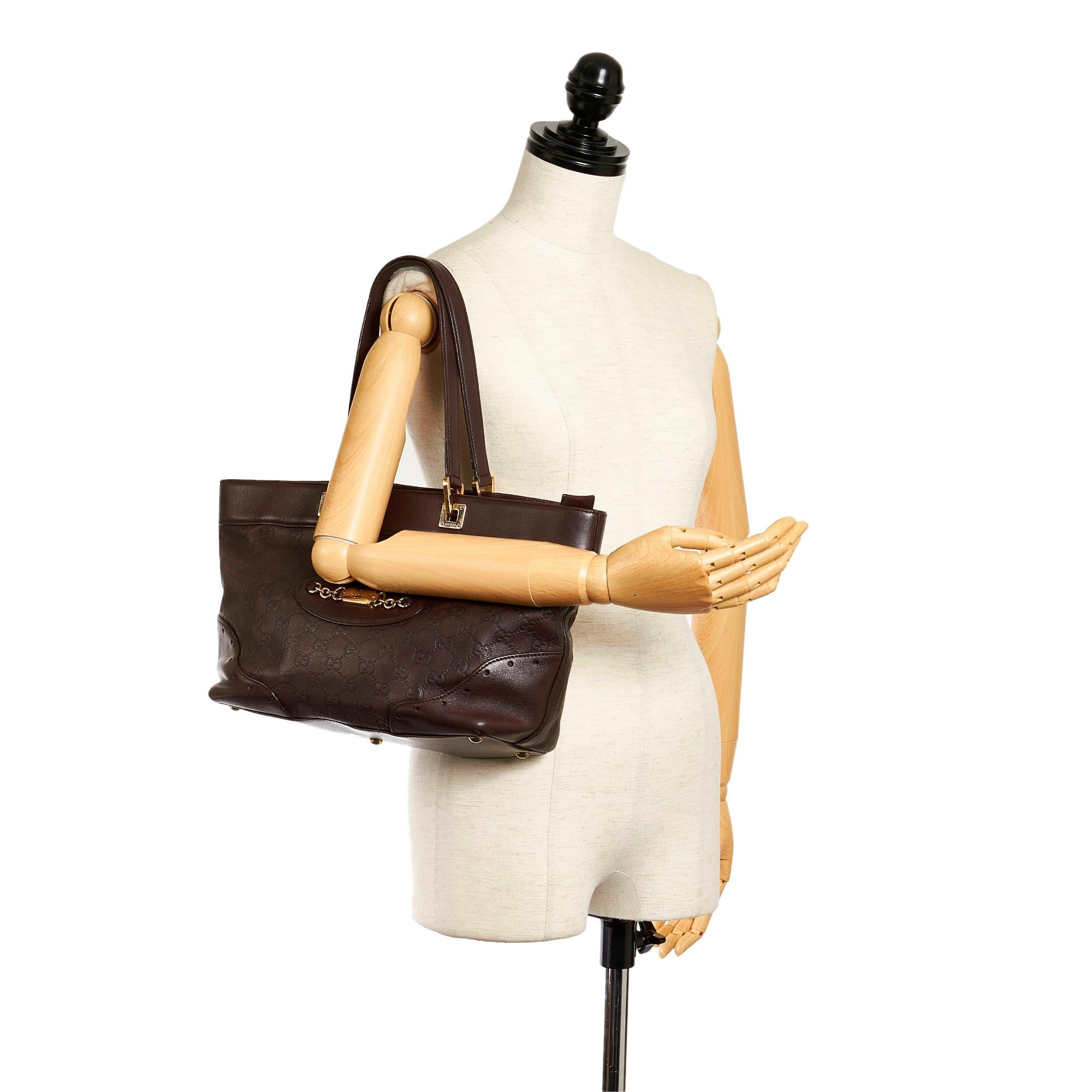 Gucci Guccissima Punch Tote Bag (SHG-36177)