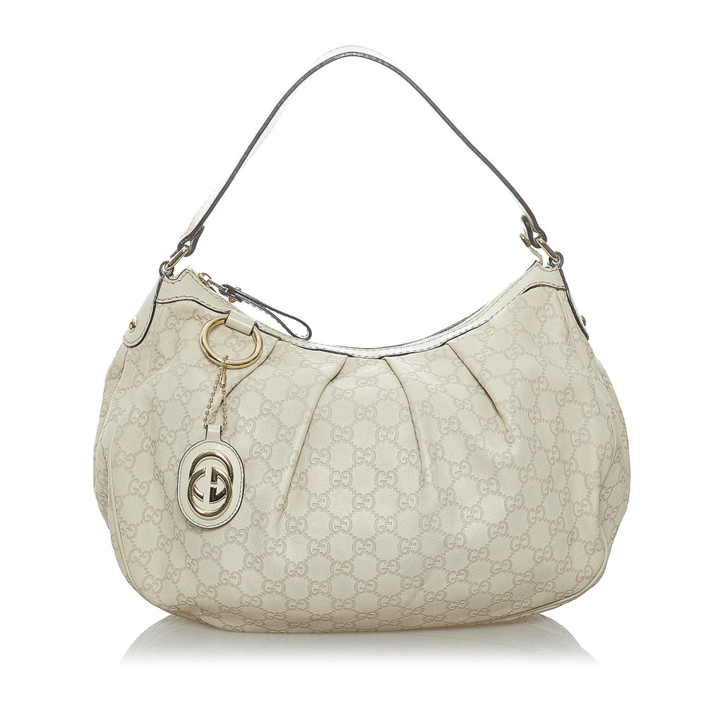 Gucci Guccissima Sukey Shoulder Bag (SHG-29935)