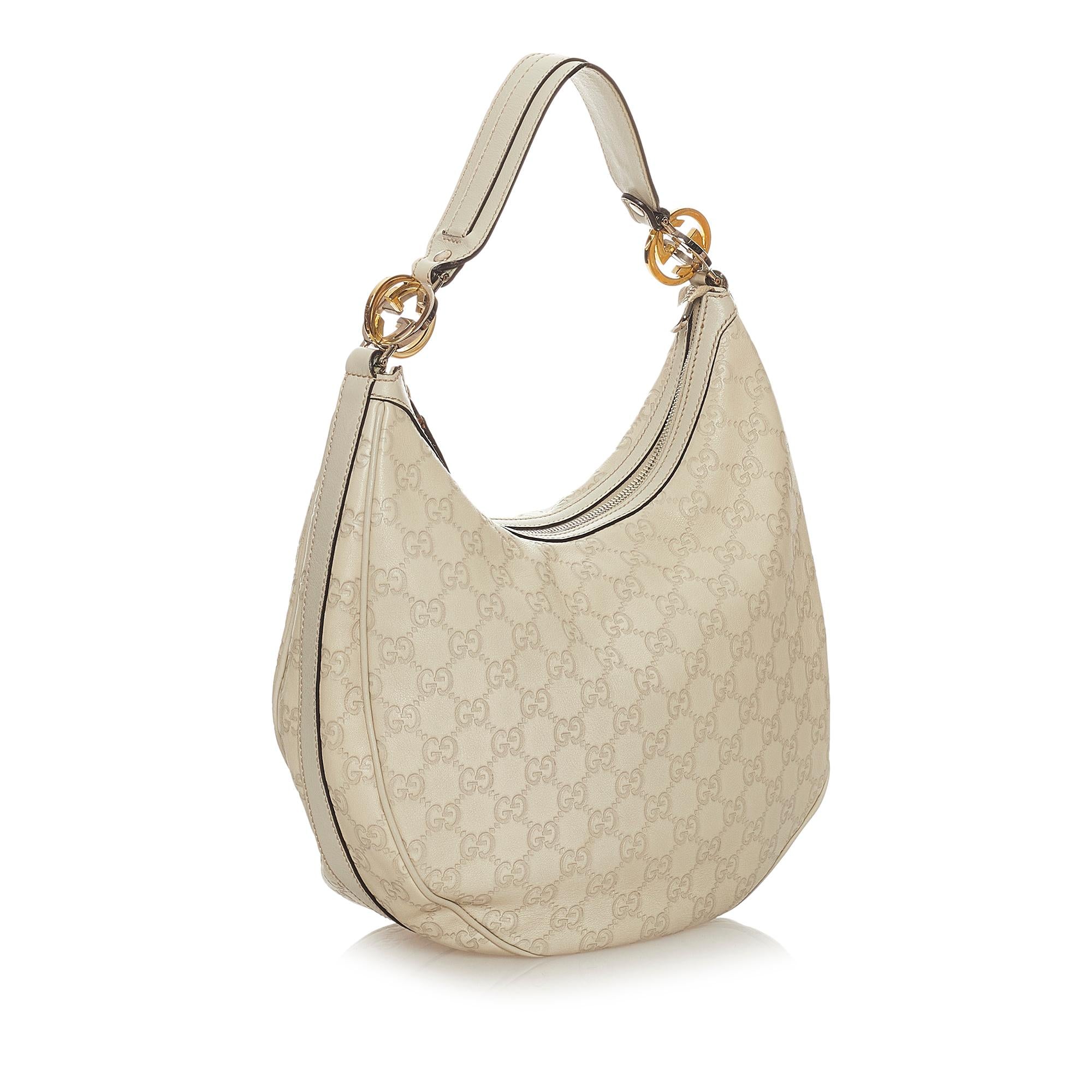Gucci Guccissima Twins Shoulder Bag (SHG-27477)
