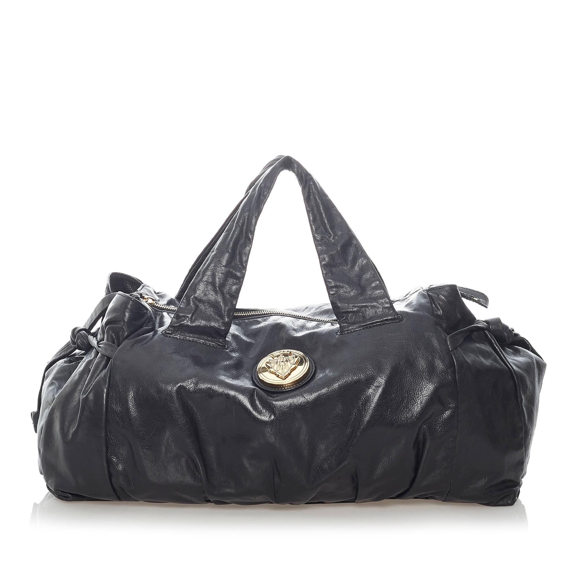 Gucci Hysteria Leather Tote Bag (SHG-31899)