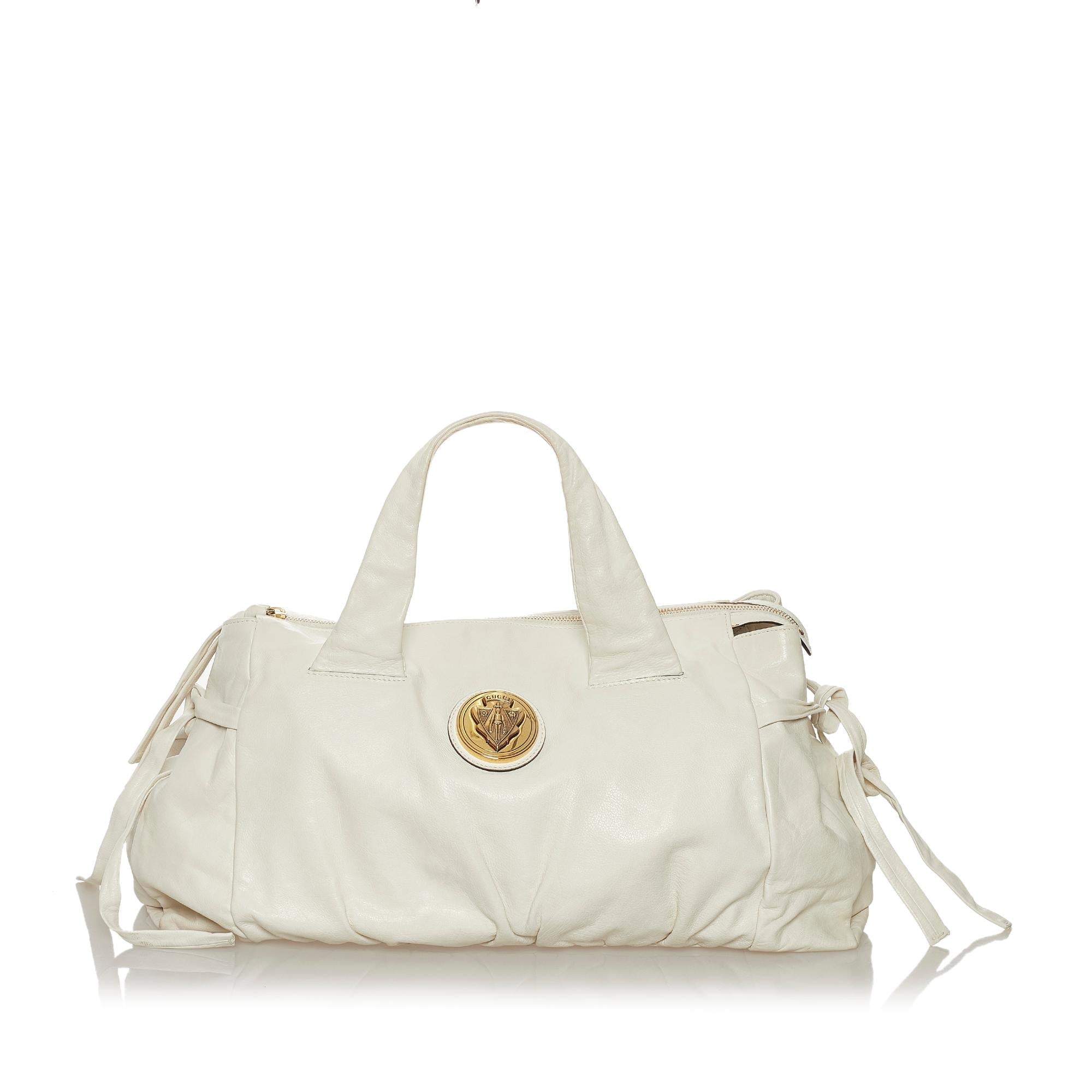 Gucci Hysteria Leather Tote Bag (SHG-37332)