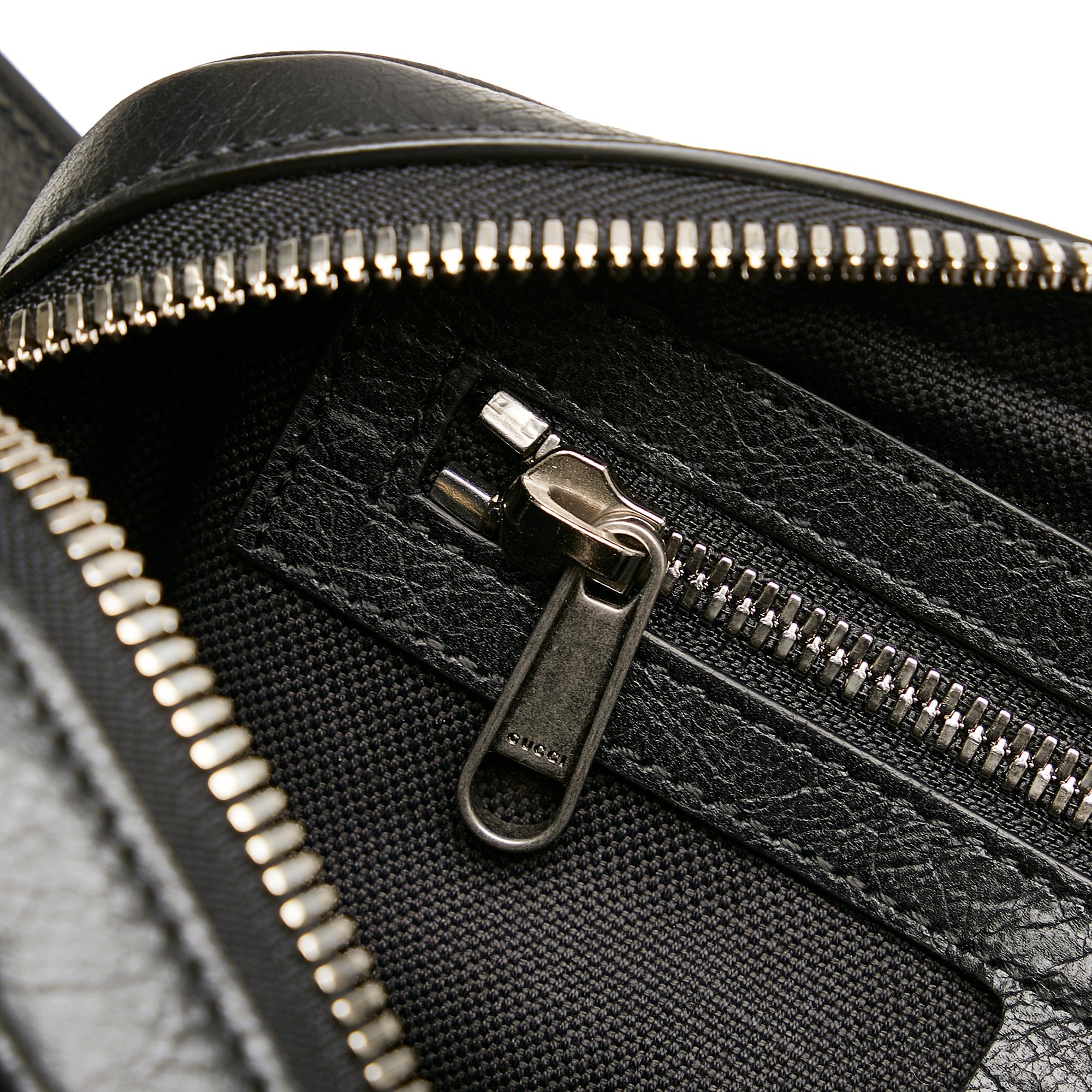 Gucci Interlocking G Morpheus Leather Belt Bag (SHG-5tPQ6y)
