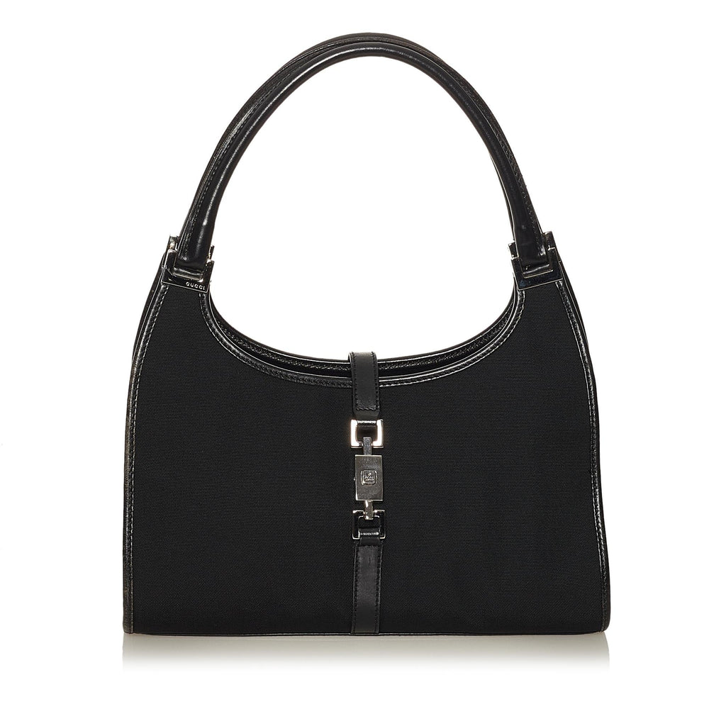 Gucci Jackie Canvas Handbag (SHG-34872)