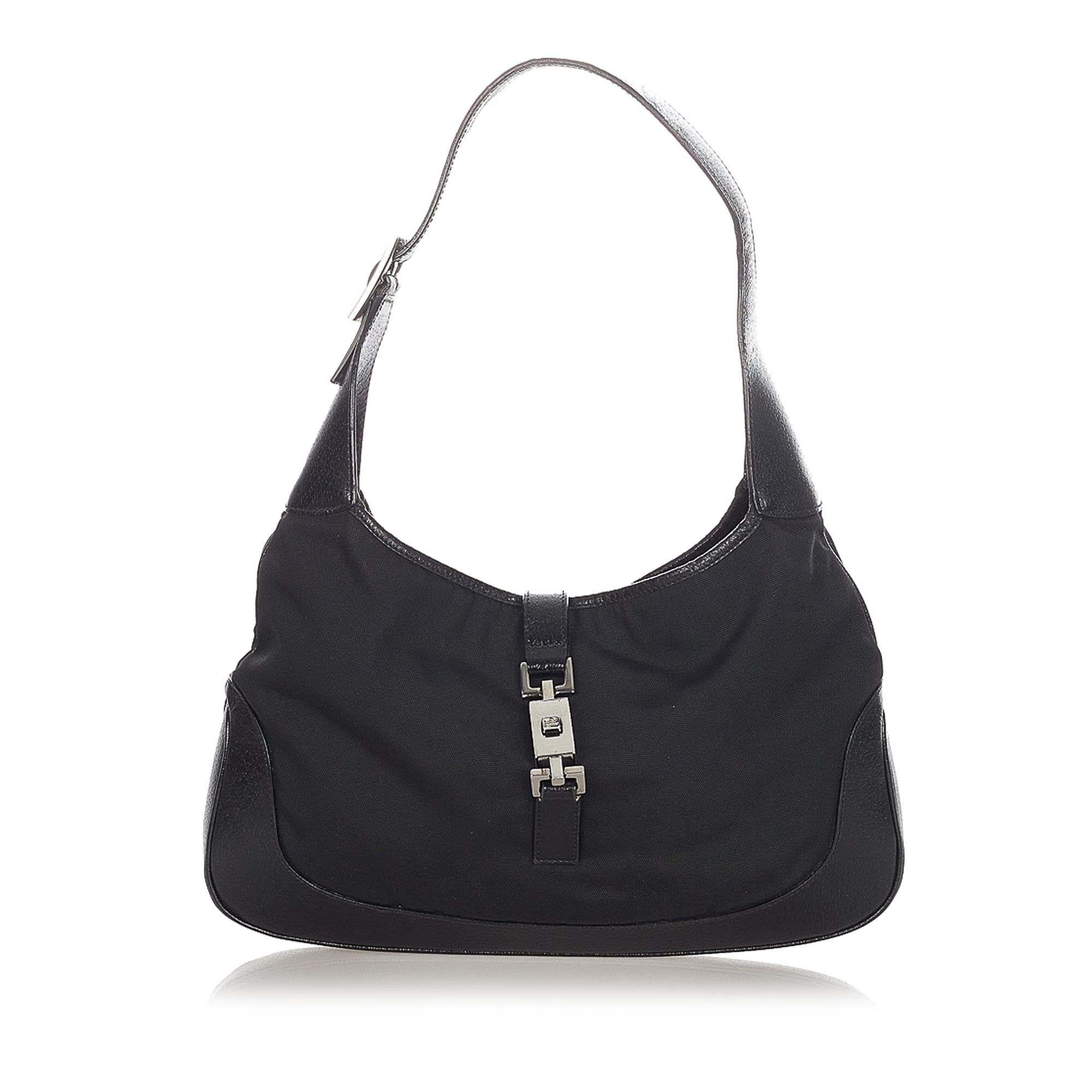 Gucci Jackie Canvas Hobo Bag (SHG-31948)