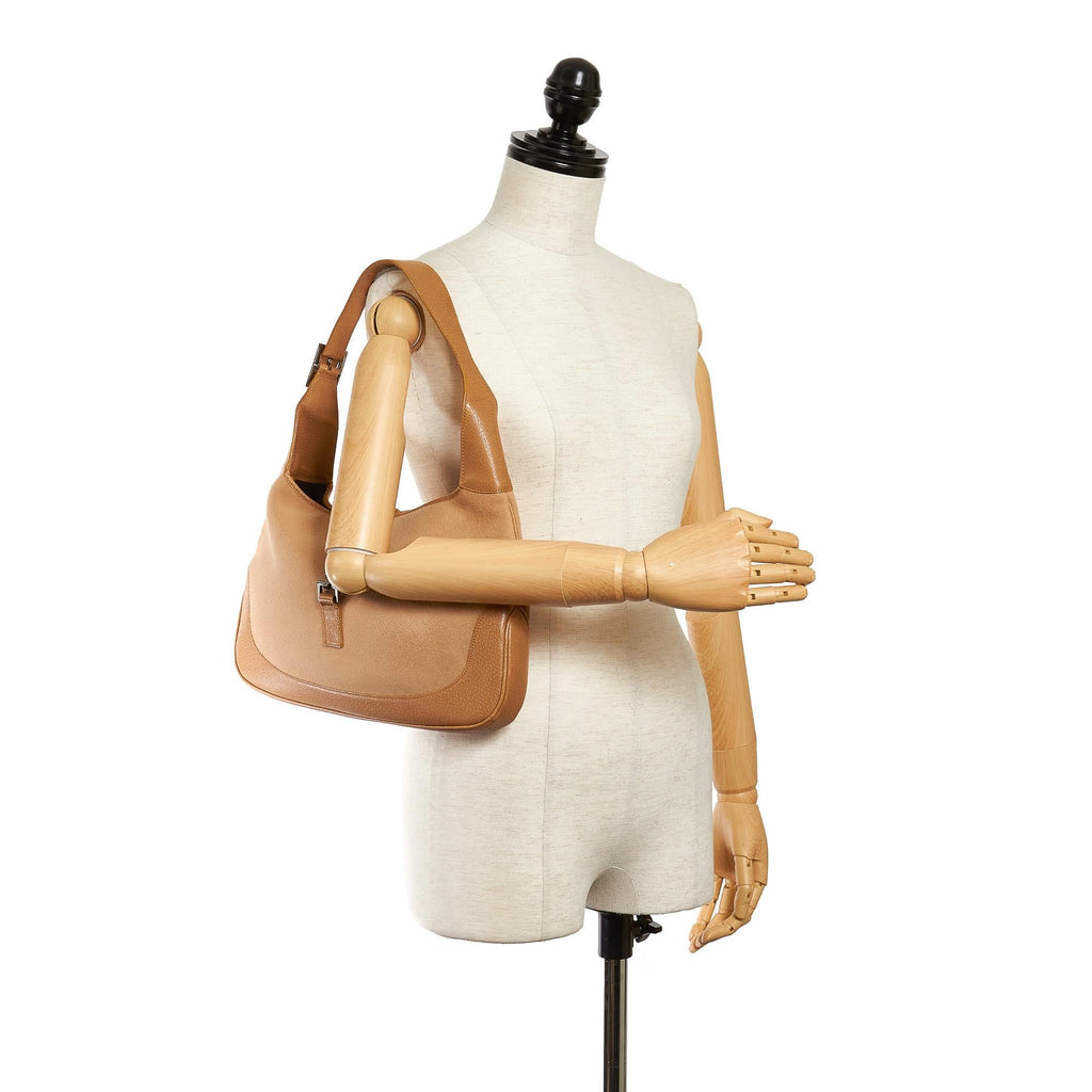 Gucci Jackie Canvas Shoulder Bag (SHG-29848)