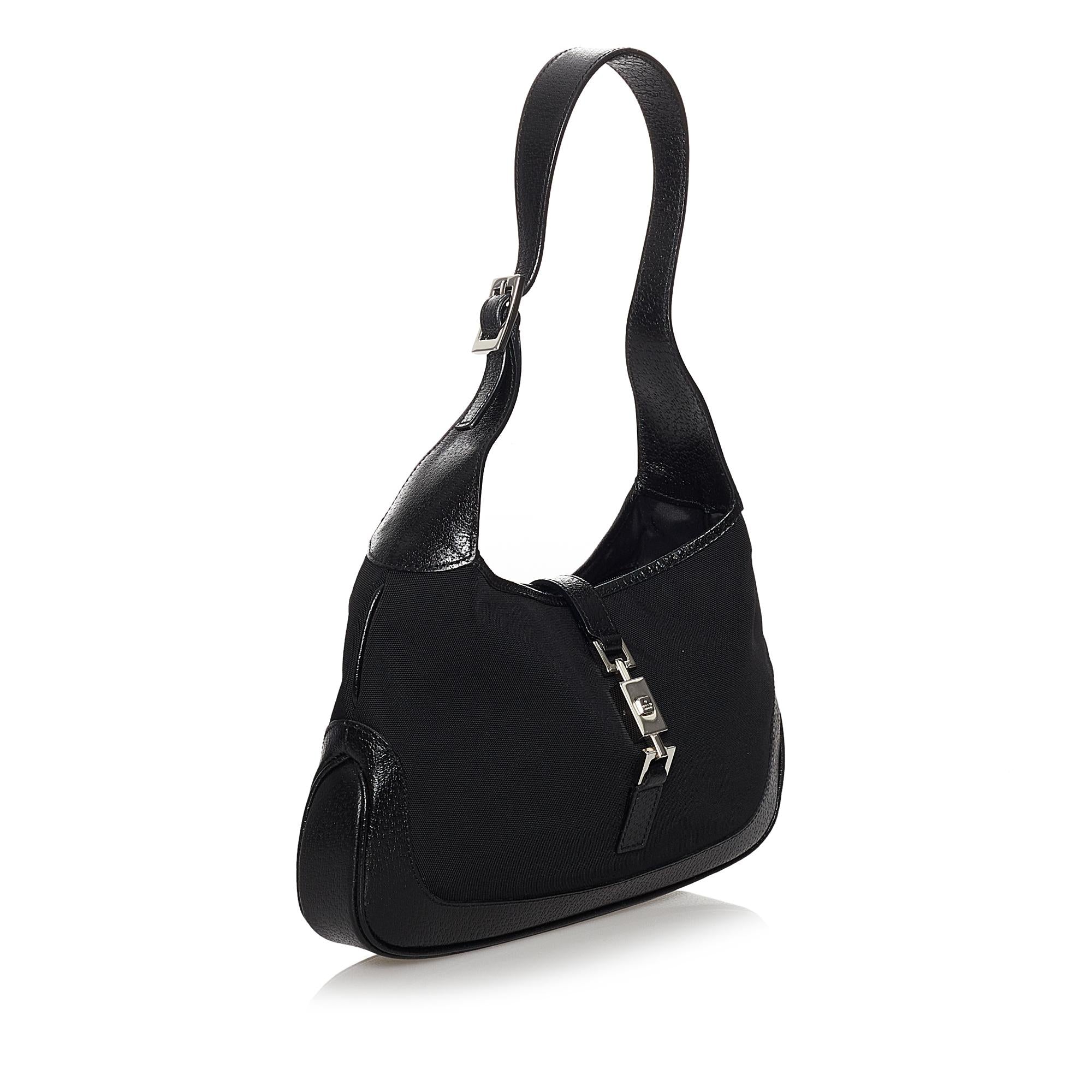 Gucci Jackie Canvas Shoulder Bag (SHG-30003)