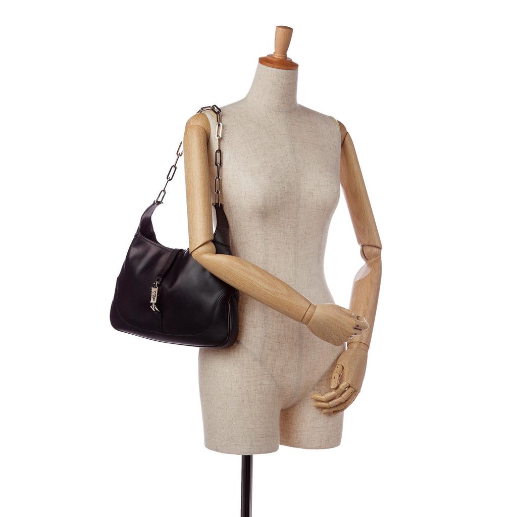 Gucci Jackie Chain Leather Shoulder Bag (SHG-35120)