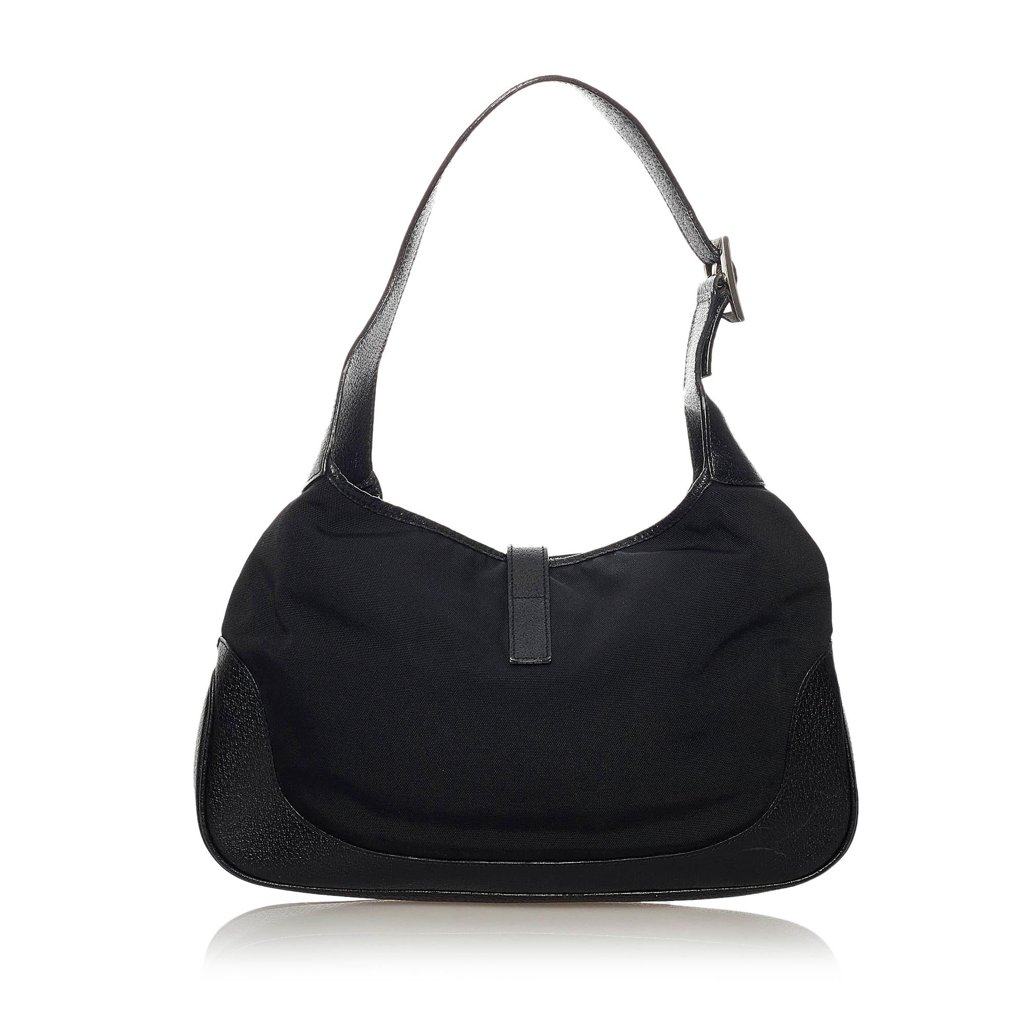 Gucci Jackie Nylon Shoulder Bag (SHG-29222)