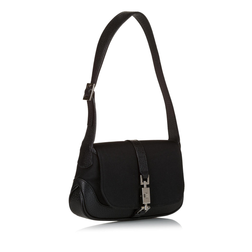 Gucci Jackie Nylon Shoulder Bag (SHG-34491)
