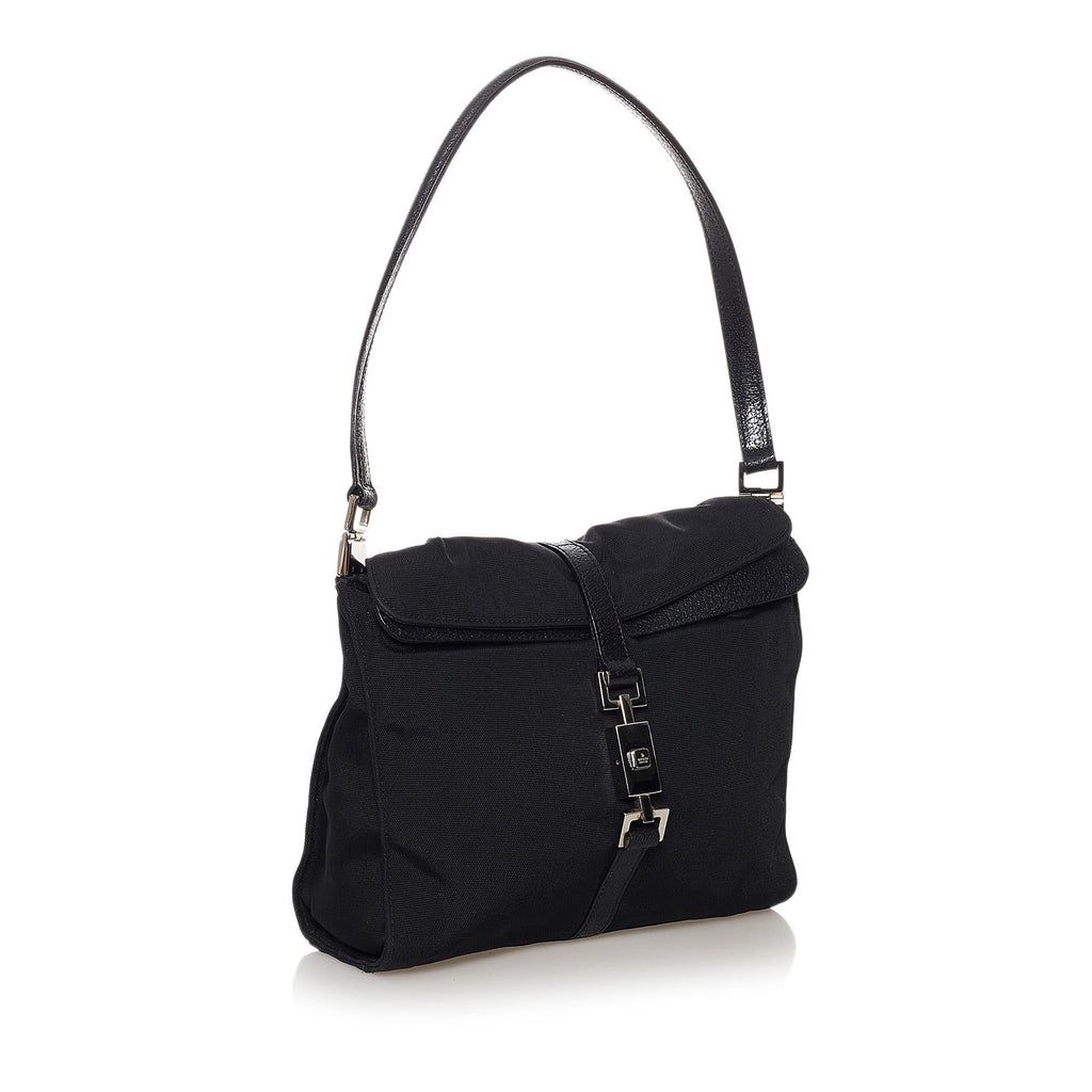 Gucci Jackie Nylon Shoulder Bag (SHG-36040)
