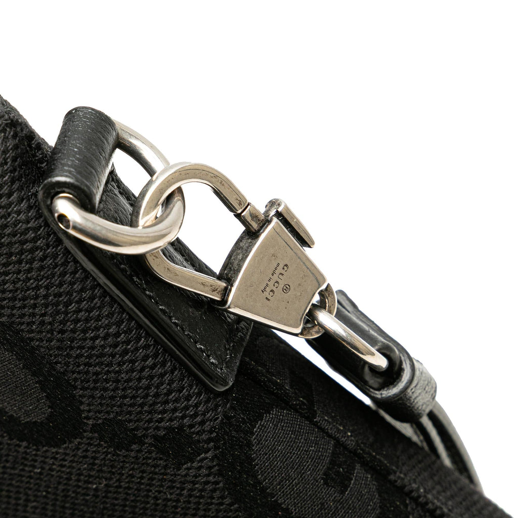 Gucci Jumbo GG Canvas Clutch on Strap