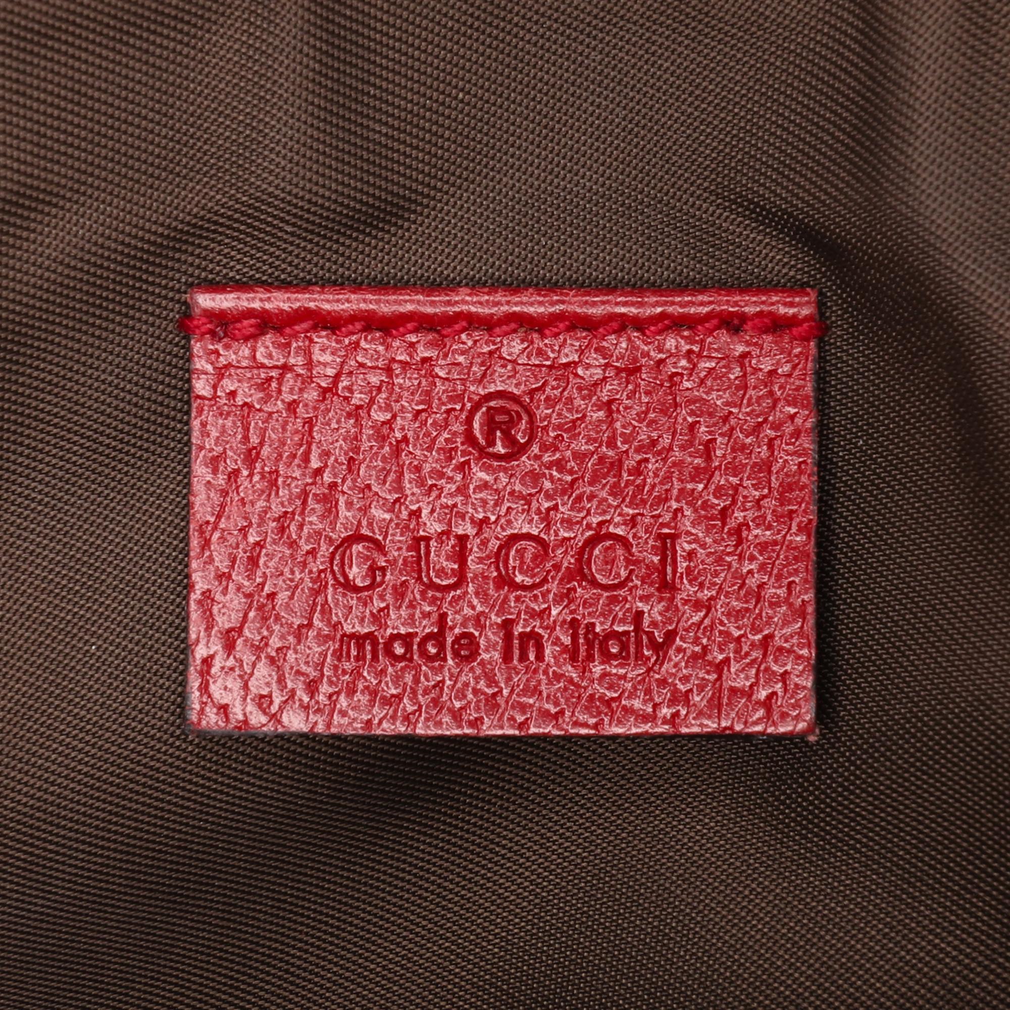 Gucci Large GG Supreme Tian Clutch