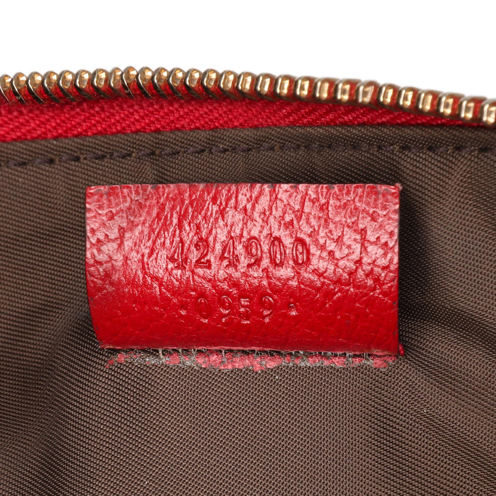 Gucci Large GG Supreme Tian Clutch