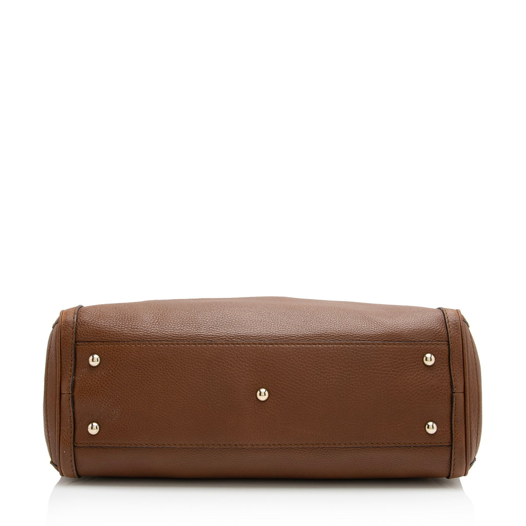 Gucci Leather Bella Medium Tote (SHF-22900)