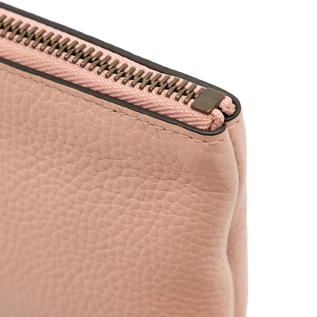 Gucci Leather Blind For Love Clutch