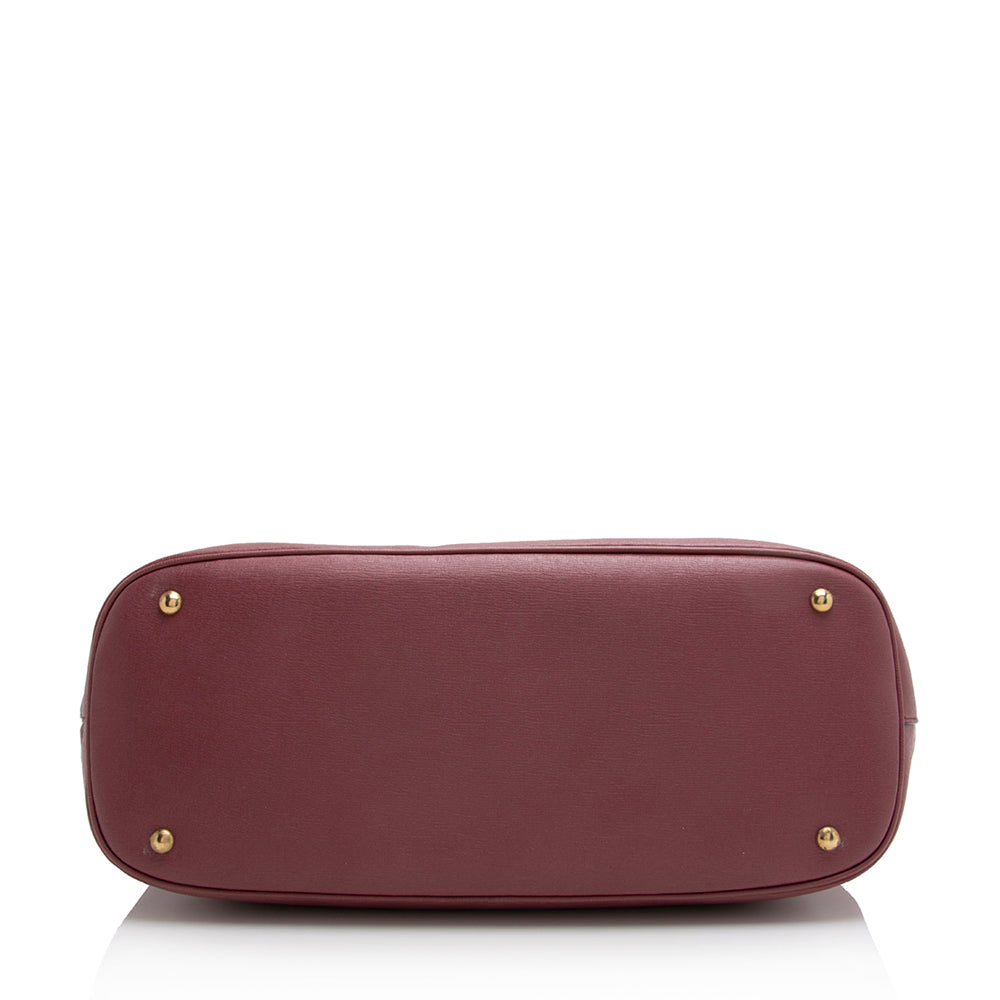 Gucci Leather Bright Bit Large Tote (SHF-21918)