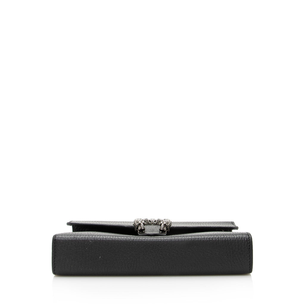 Gucci Leather Dionysus Chain Wallet (SHF-22511)