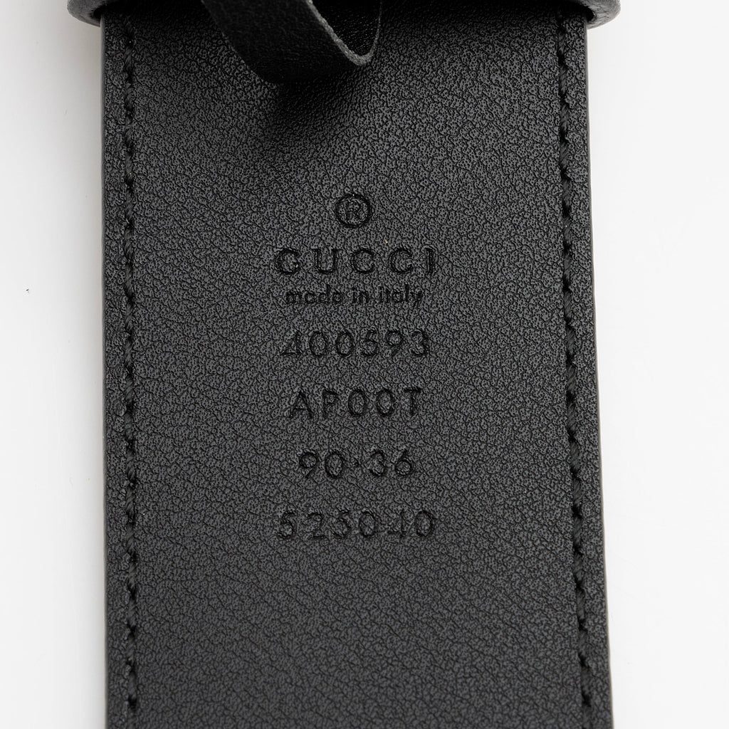 Gucci Leather GG Marmont Belt - Size 36 / 90 (SHF-22915)