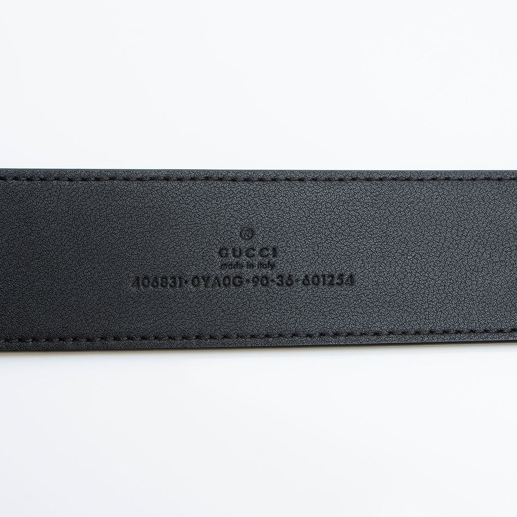 Gucci Leather GG Marmont Belt - Size 36 / 90 (SHF-tnvkMD)