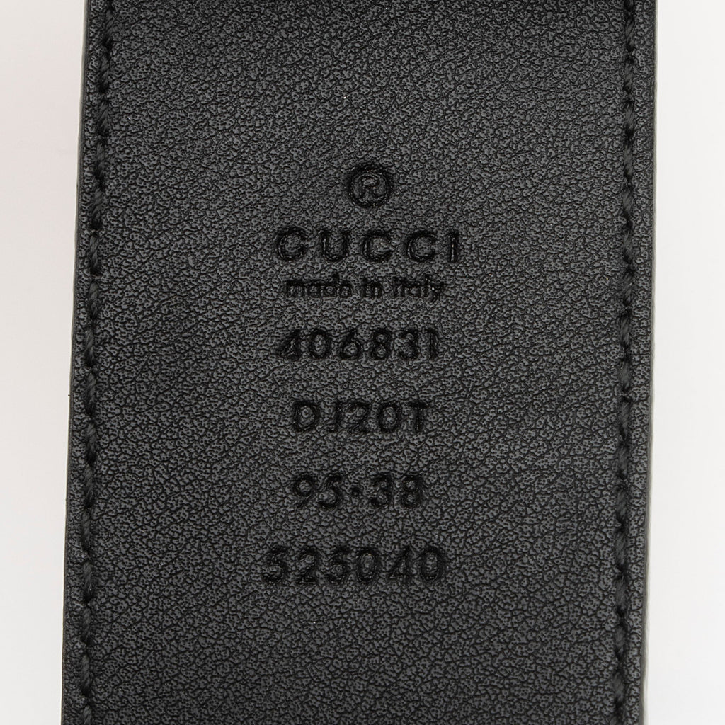 Gucci Leather GG Marmont Belt - Size 38 / 95 (SHF-Zofhl7)