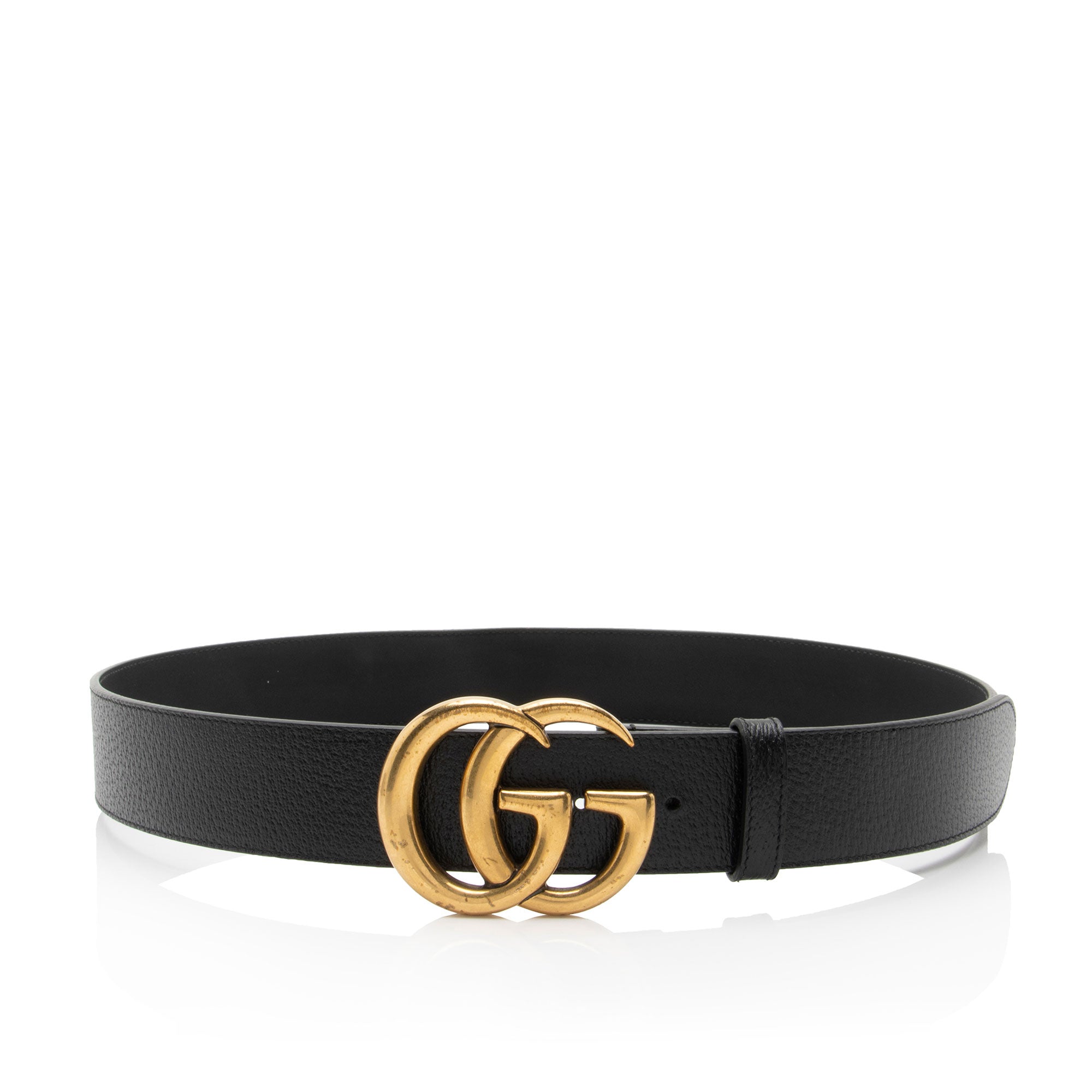 Gucci Leather GG Marmont Belt - Size 38 / 95 (SHF-Zofhl7)