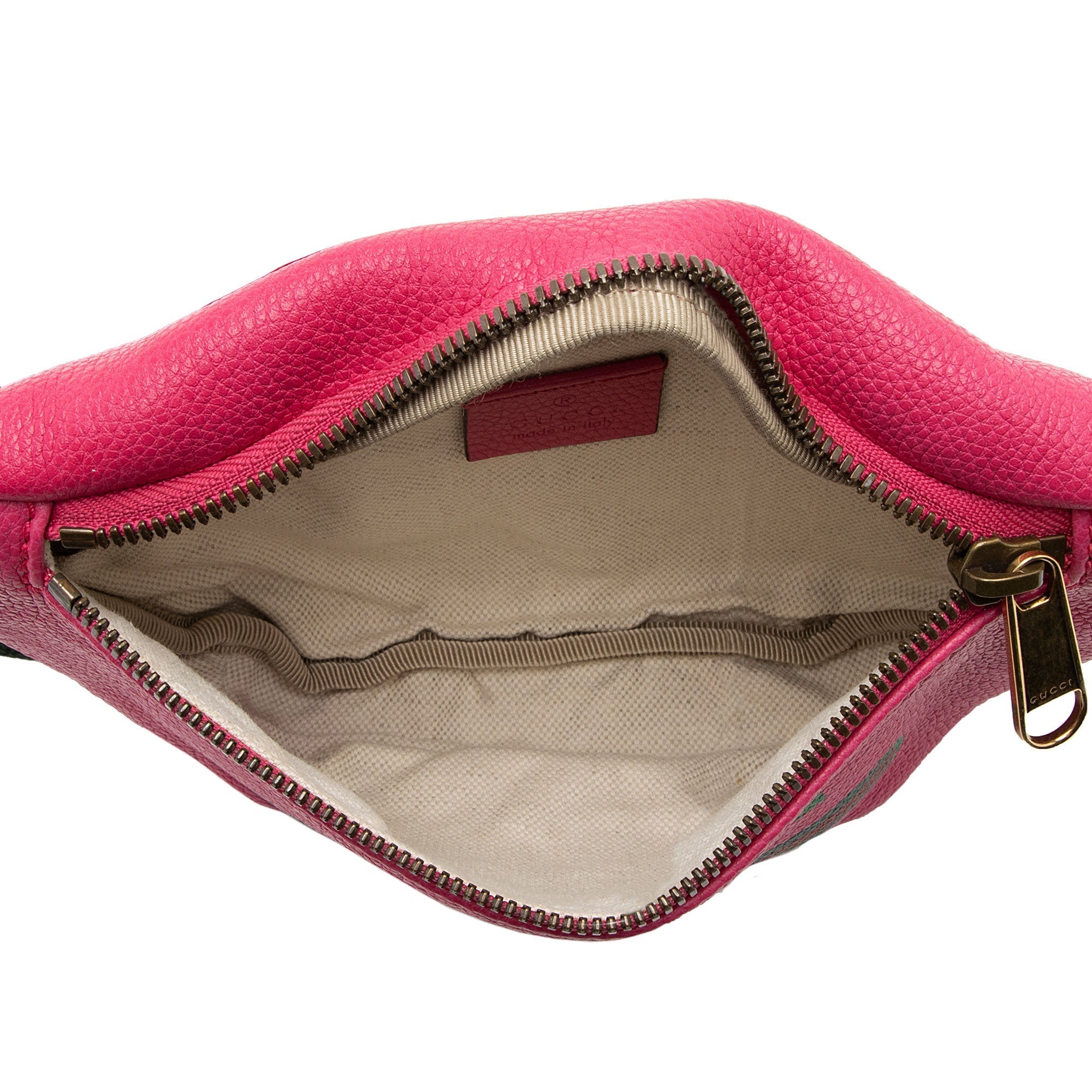 Gucci Leather Logo Belt Bag (SHF-tb0kKj)