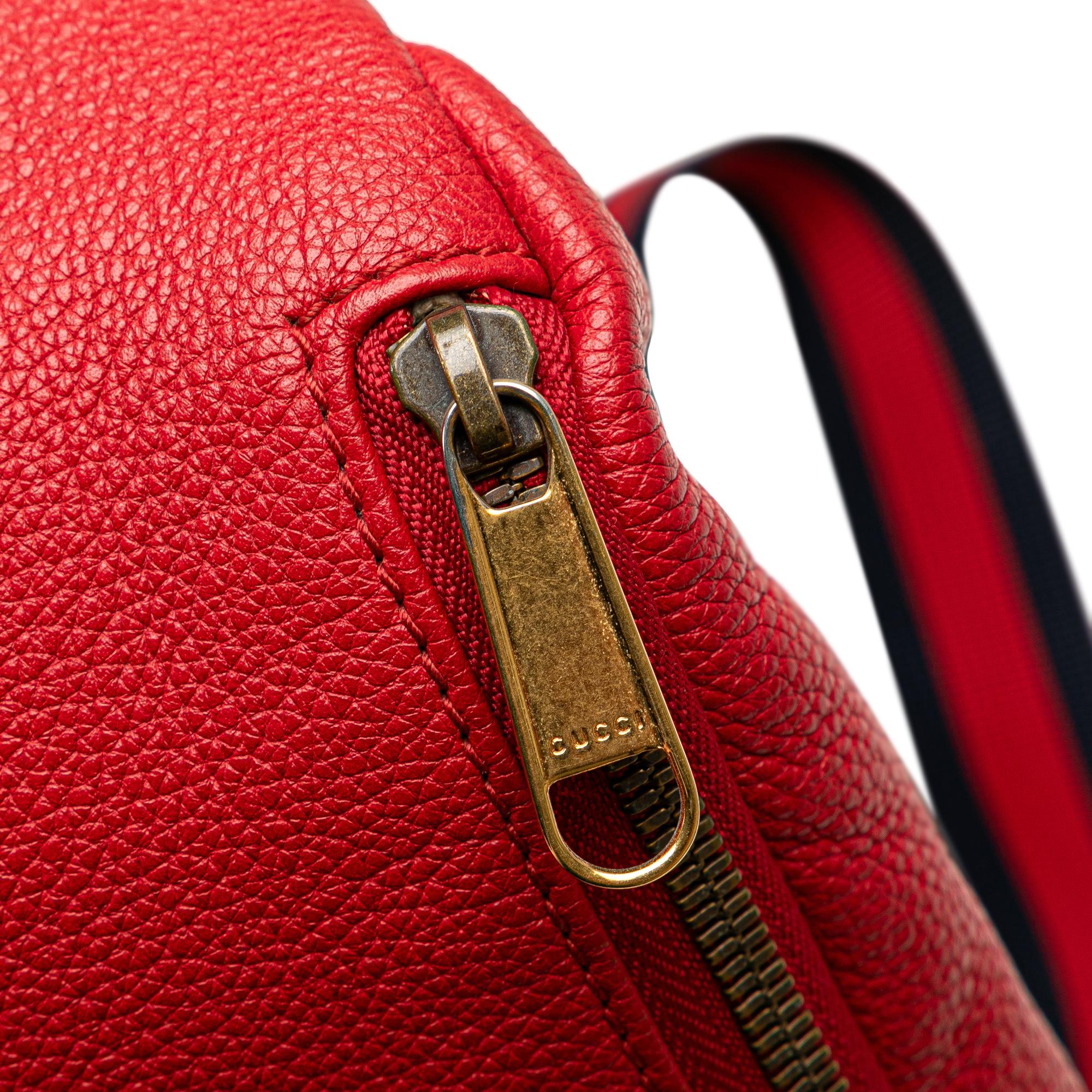 Gucci Leather Logo Belt Bag