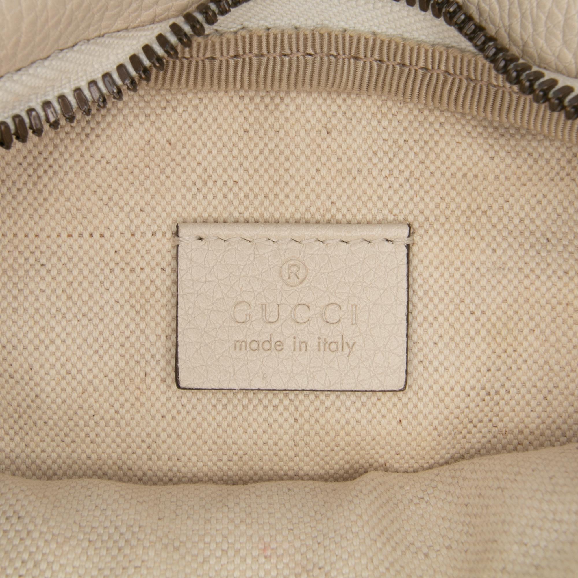 Gucci Leather Logo Belt Bag