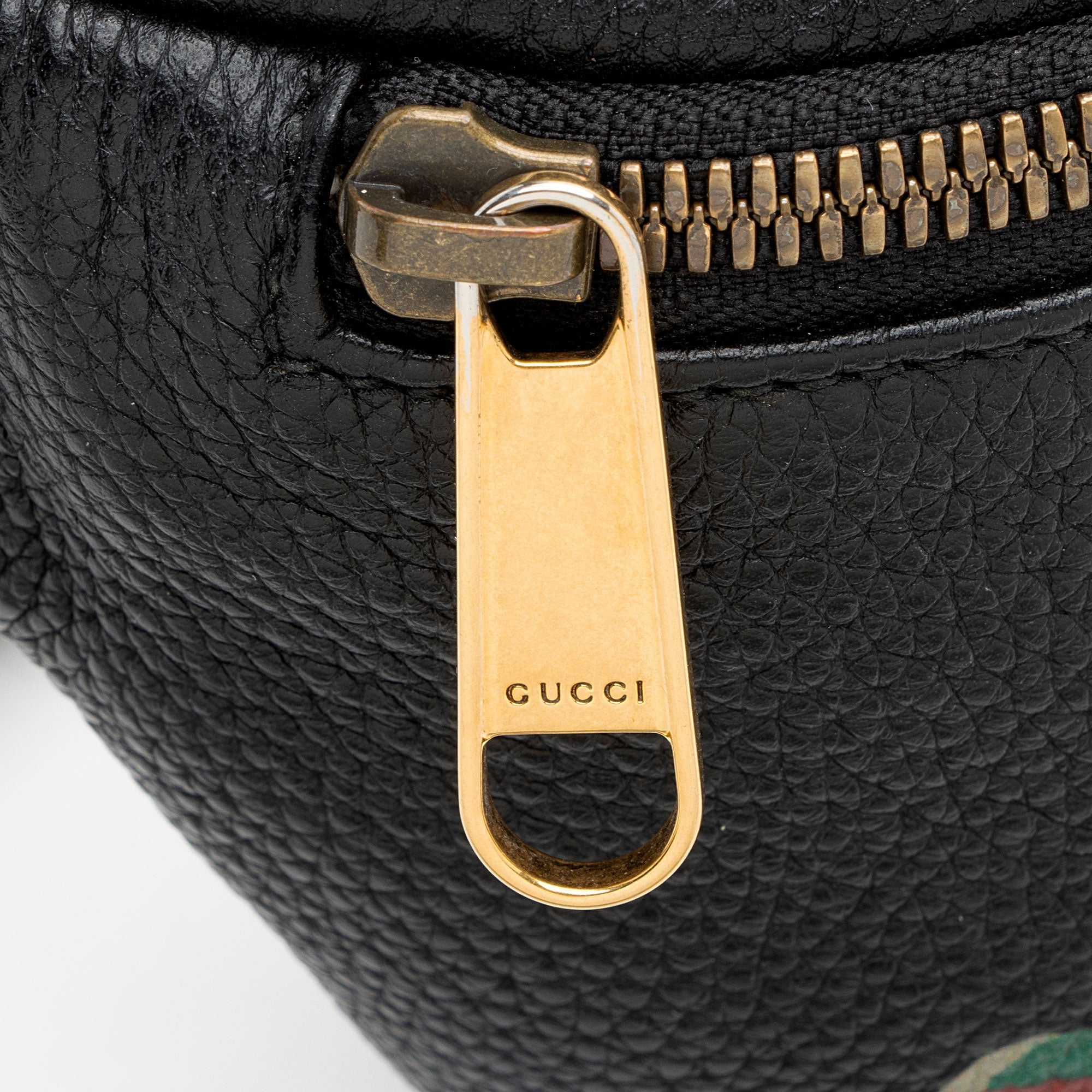 Gucci Leather Logo Belt Bag