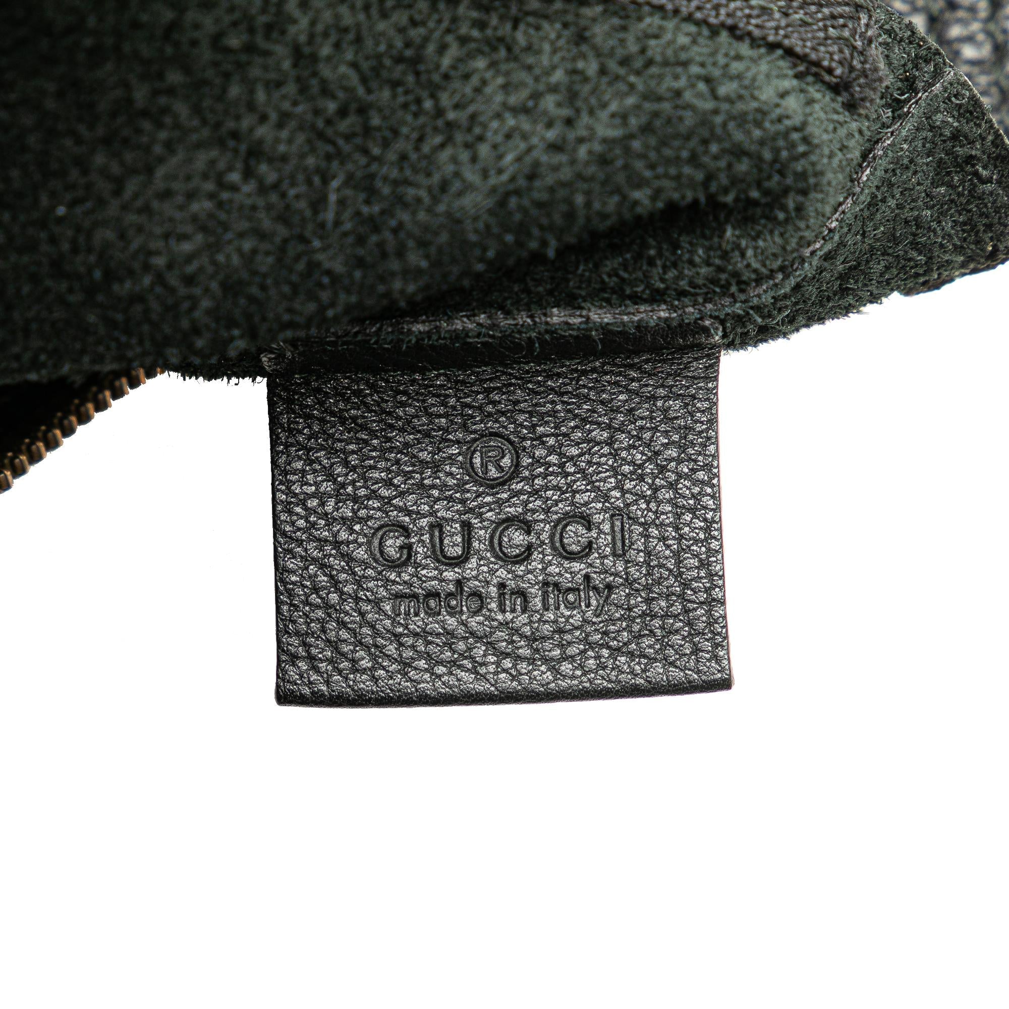 Gucci Leather Logo Clutch Bag